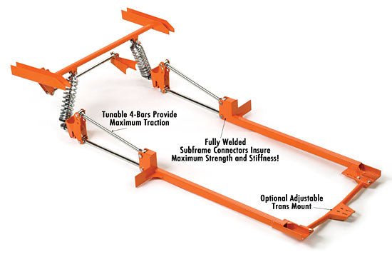 Heidts - 1962-67 Chevy Nova 4-Link Suspension Kit - Performance Online