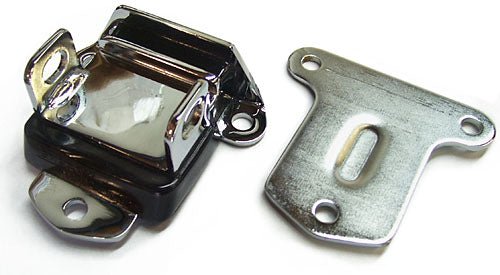 Chevy V-8 Engine Motor Mount, Polyurethane, Chrome, Pair - Performance Online