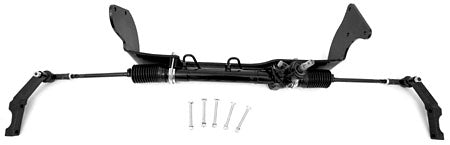Black Rack and pinion kit, 1955-57 Chevy 