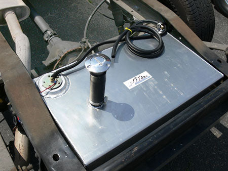 1973-87 Chevy, GMC Aluminum Fuel Gas Tank Combo Kit, 19 Gallon