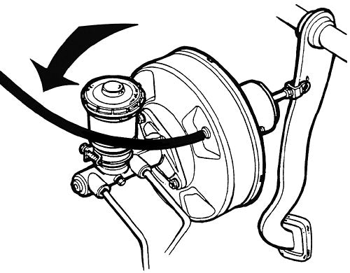 Power Brake Booster Vacuum Hose, Rubber