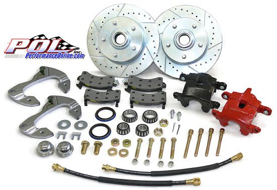 1965-68 Chevy Impala Disc Brake Conversion Kit, D154 Caliper - Performance Online