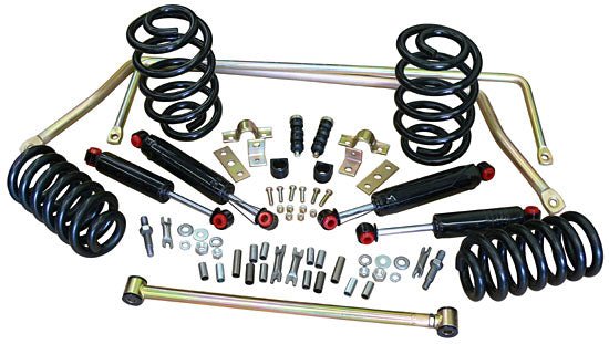 1965-72 Chevy C10 Truck Suspension Kit, Stage 2 with Coil Springs, Stock