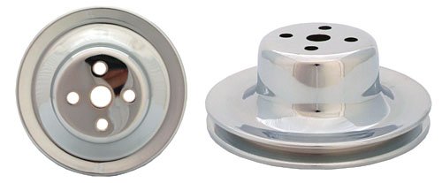 Ford 289 Water Pump Pulley, Single Groove, Chrome - Performance Online