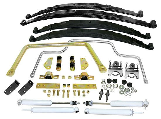 1955 1st Series Chevy, GMC Truck Stage 2 Multi Leaf Spring Suspension Kit