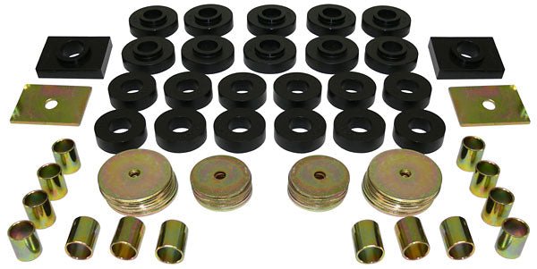 1955-57 Chevy Belair Body Mount Kit, Sedan, Poly Urethane - Performance Online
