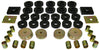 1955-57 Chevy Belair Body Mount Kit, Sedan, Poly Urethane