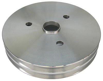 SMALL BLOCK CHEVY SWP CRANKSHAFT PULLEY, ALUMINUM 2 AND 3 GROOVE - Performance Online