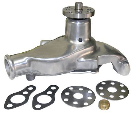 Water Pump, Small Block Chevy, Polished Aluminum - Performance Online