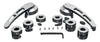 Door Handle Set, Polished Billet Aluminum