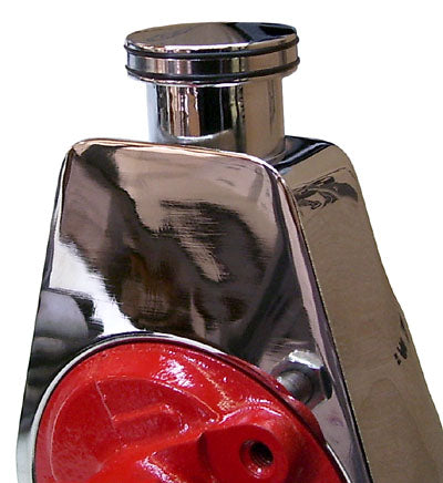 Power Steering Pump Cap and Dipstick, Billet Aluminum 19540