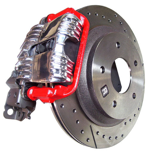 1958-70 Chevy Impala Disc Brake Conversion Kit, Rear, 12" Rotors, OE Rearend