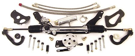 1962-67 Chevy Nova Rack and Pinion Steering Conversion Kit, Power - Performance Online
