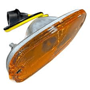 1958-59 Chevy Truck Parking Lamp Assembly, 12 Volt, Amber Lens