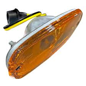 1958-59 Chevy Truck Parking Lamp Assembly, 12 Volt, Amber Lens
