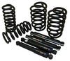 1963-72 Chevy, GMC C10 Truck Coil Spring and Shock Kit, Front and Rear