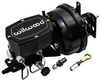 1964-66 Ford Mustang Black Out Power Brake Booster with Wilwood Master Cylinder