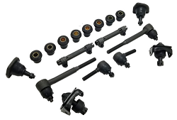 1955-57 Chevy Belair Front Suspension Rebuild Kit, Poly Urethane Bushings