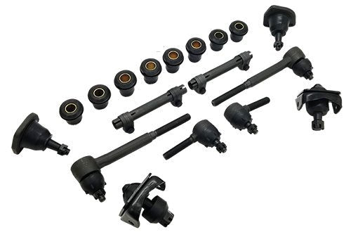 thumbnail interactive-video image 1 of PST Steering Linkage Rebuild Kit For 1955-57 Chevy Full Size (Manual Steering) – STLKCHESA551 1 of 2