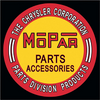 Mopar Parts and Accessories Round Metal Sign