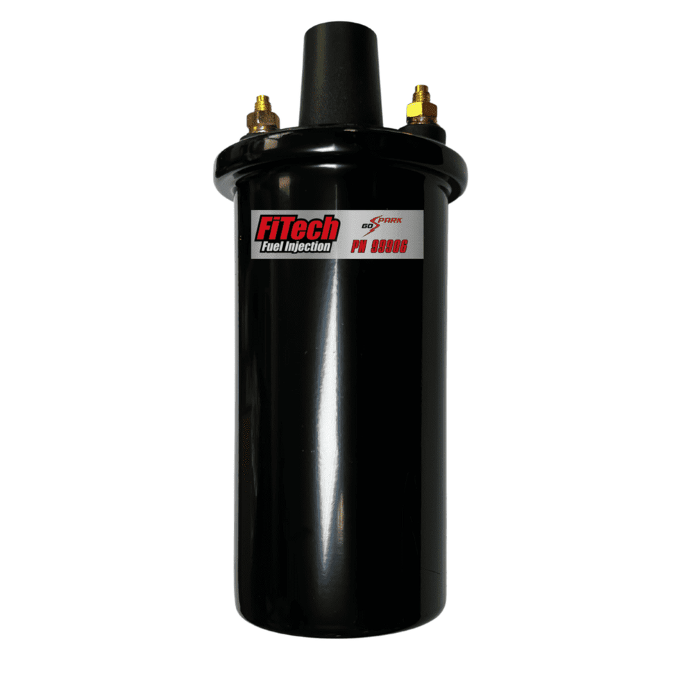 Coil, Oil filled round, CD Black