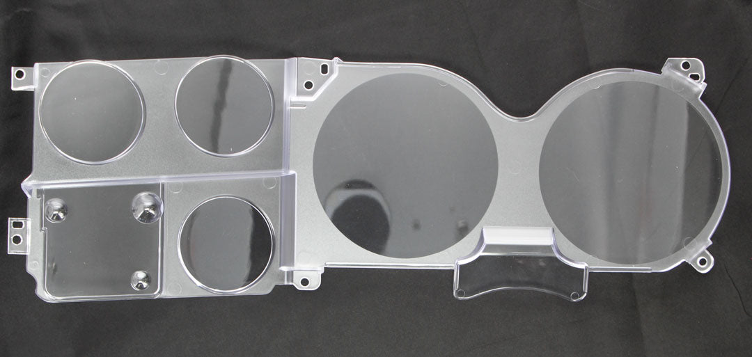 1973-87 Chevrolet / GMC Truck Instrument Cluster Lens, w/ Gauges, No Clock