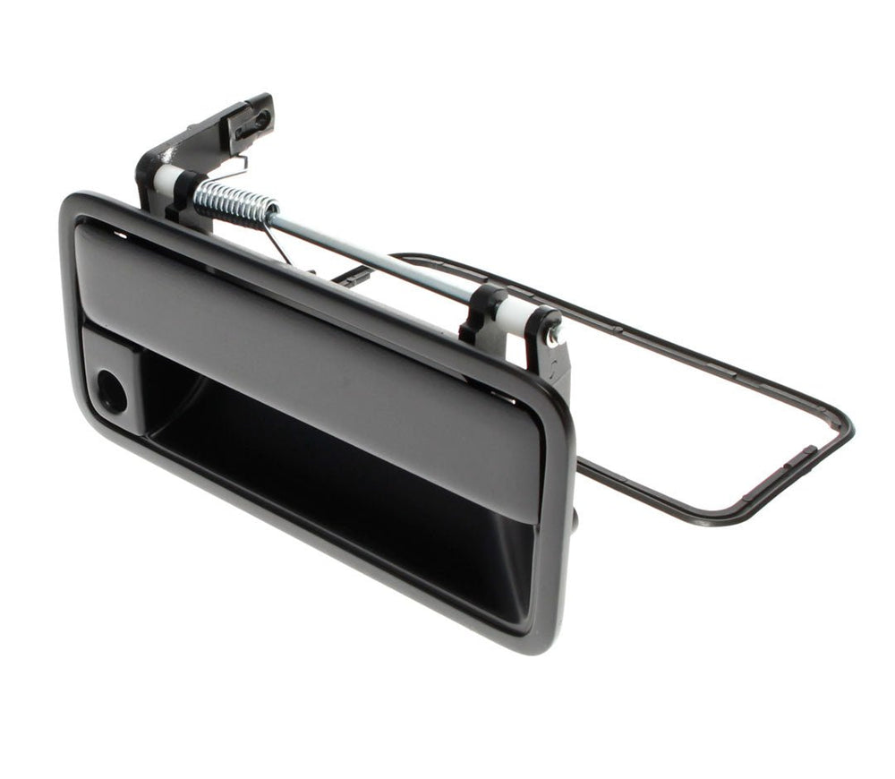 Outside Front Door Handle - Black Smooth - RH - 88-94 Chevy GMC CK OBS Pickup Truck SUV