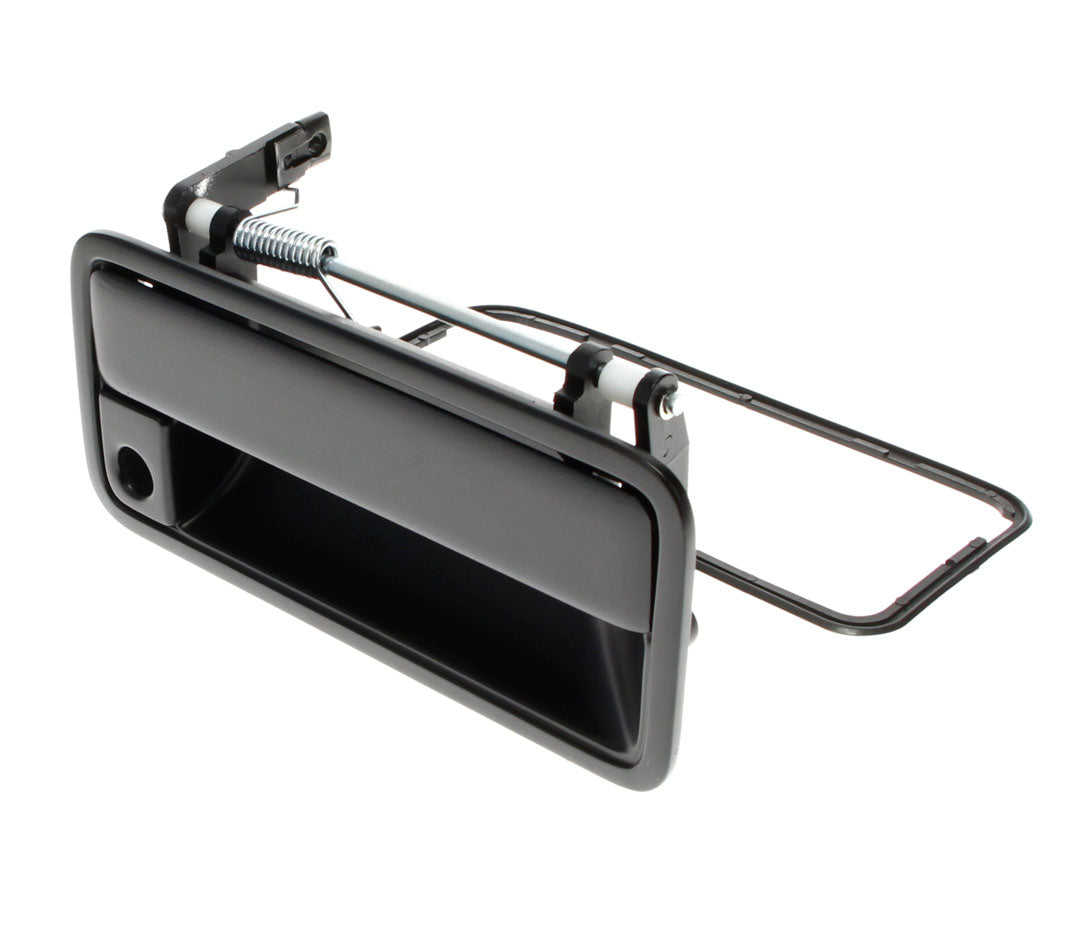 Outside Front Door Handle - Black Smooth - RH - 88-94 Chevy GMC CK OBS Pickup Truck SUV