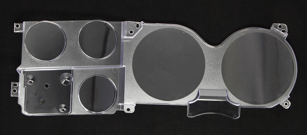 1973-87 Chevrolet / GMC Truck Instrument Cluster Lens, w/ Gauges, w/ Clock