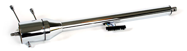 Steering Column, Tilt w/o Shifter, Chrome, 1966 GM A Body