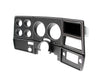 1978-80 Chevrolet / GMC Truck Dash Bezel, Black with Chrome Details, without A/C.