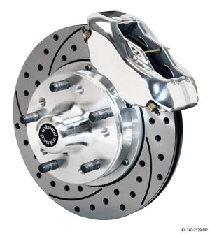 Wilwood 11" Drilled Rotors And 4 Piston Polished Calipers