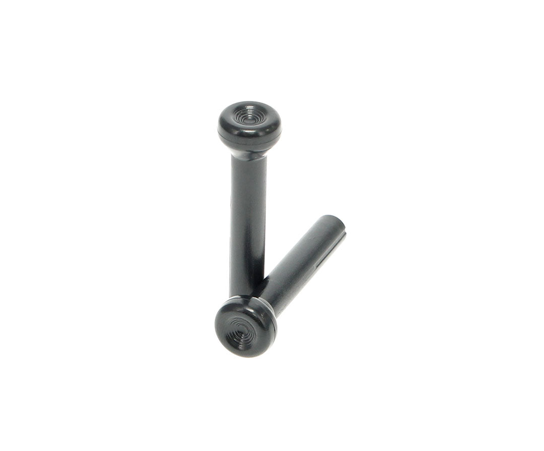 1967-91 Chevy & GMC Door Lock Knob, Black, Pair