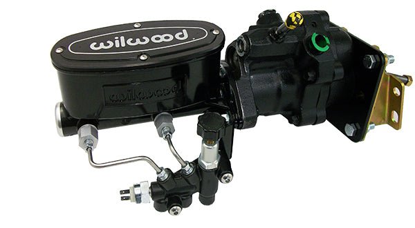 Black Out Hydropower Power Brake Booster, - 63-66 GM C10/ C15 Truck Master Cylinder Kit Master Cylinder Kit,