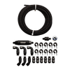 Go Fuel AN-6 PTFE Black Stainless Steel 20 Ft Hose Kit
