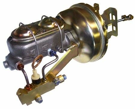 1955-65 Chevy Belair, Impala, Biscayne Power Brake Booster Kit, Chrome