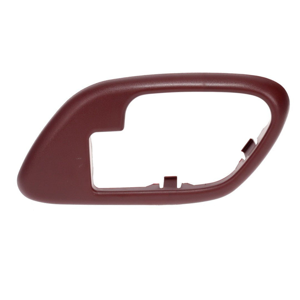Front Door Handle Bezel - without Power Door Lock Hole - RH - Red - 95-00 Chevy GMC C/K OBS Pickup Truck SUV