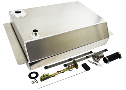 1963-66 Chevy, GMC Truck Aluminum Fuel Gas Tank Combo Kit, 19 Gallon