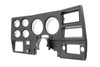 1973-74 Chevrolet / GMC Truck Dash Bezel, Black with Chrome Details, with A/C.  Each.