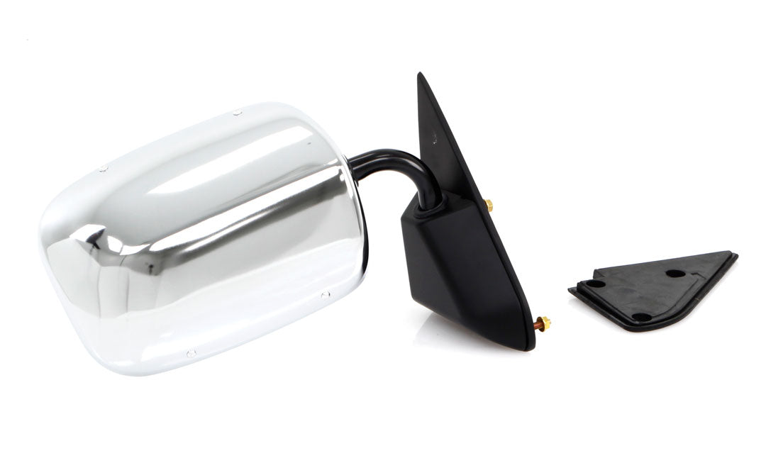 Outside Door Mirror - Chrome Below Eyeline - RH - 88-98 Chevy GMC C/K Pickup Truck SUV