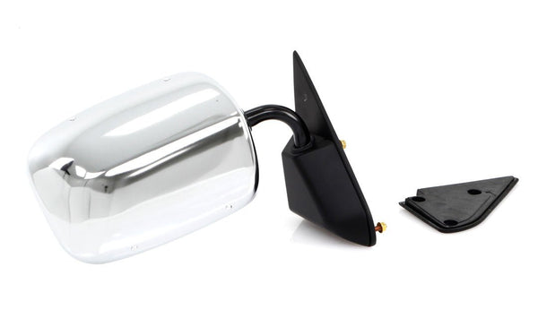 Outside Door Mirror - Chrome Below Eyeline - RH - 88-98 Chevy GMC C/K Pickup Truck SUV