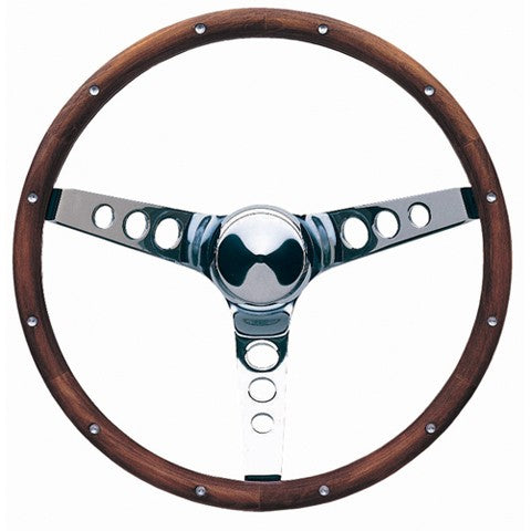 Classic Wood Wheel -Walnut -13 1/2"