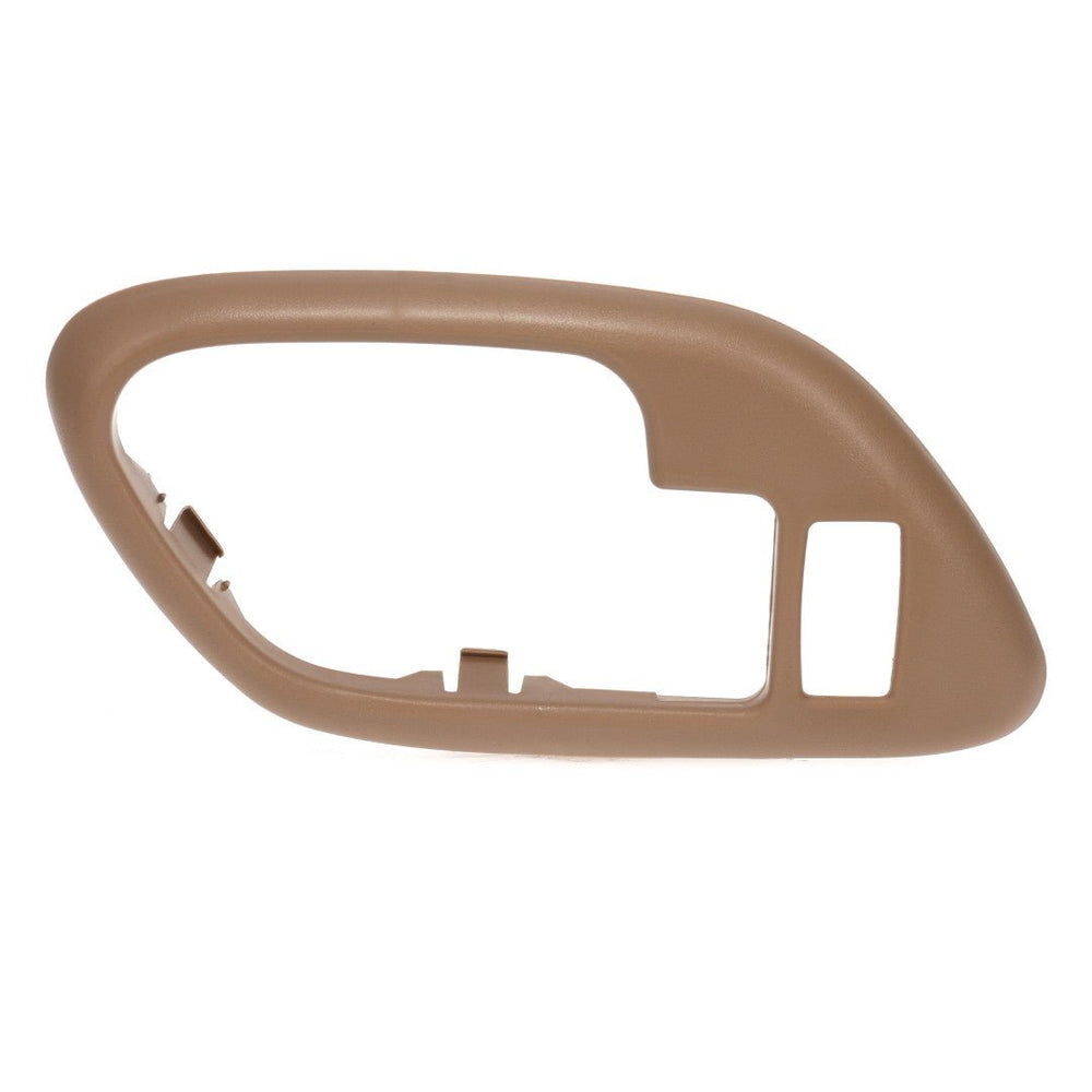 Front Door Handle Bezel - with Power Door Lock Hole - LH - Beige - 95-00 Chevy GMC C/K OBS Pickup Truck SUV
