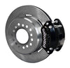 Black Calipers 12.19-inch Rotors Undrilled Rotors
