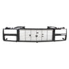 1988-93 GMC CK Pickup Suburban Grille Shell - Argent Black - Dual Headlight