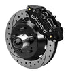 Black Calipers 13.06-inch Rotors Drilled & Slotted Rotors