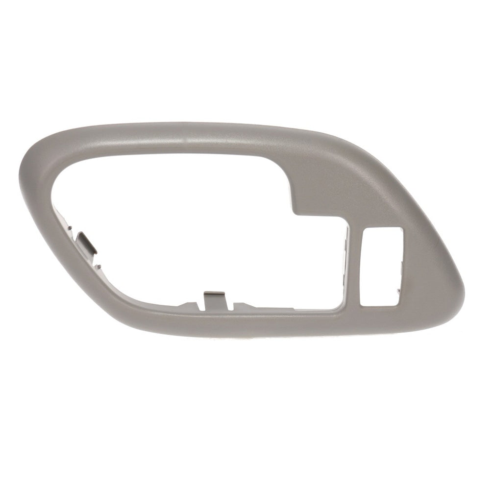 Front Door Handle Bezel - with Power Door Lock Hole - LH - Gray - 95-00 Chevy GMC C/K OBS Pickup Truck SUV