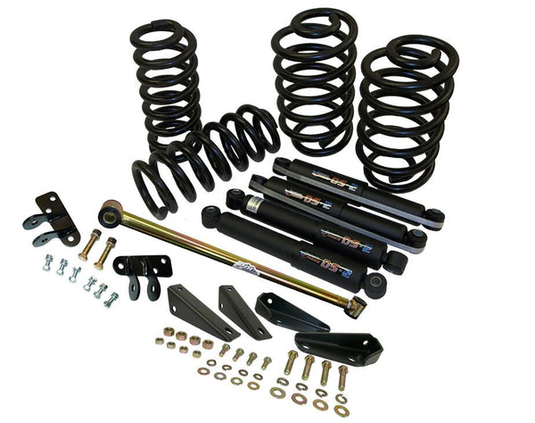 1965-72 Chevy Truck Coil Spring & Shock Kit, Deluxe 3/4