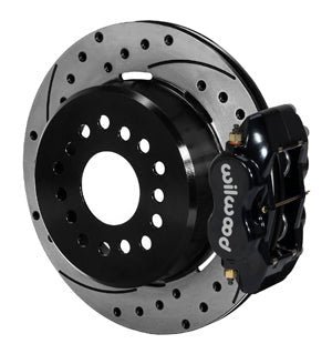 KIT,REAR,FDLI,DISC/DRUM,12 BOLT,2.75/ 2.81 OFFSET,1PC,SRP,BLACK POWDER COAT