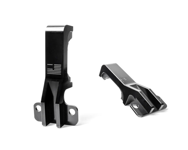 1967-1972 Chevy GMC C10 Billet Radiator Brackets- Black
